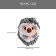 thumbnail image 3 of FELTECHELECTR 2 muñecos de erizo de peluche con colgante de erizo, llavero de peluche, mochila con animales colgantes, 3 of 6