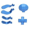 thumbnail image 2 of Almohadillas y paletas de metal D para Xbox, accesorios de controlador D de metal de acero inoxidable Paletas y almohadillas de metal de repuesto para Xbox Probado y confiable, 2 of 9
