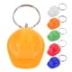 thumbnail image 2 of llaveros de mini cascos de construcción para niños y adultos. Ideales para fiestas temáticas de ingeniería, mochilas y juguetes de construcción., 2 of 8