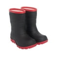 thumbnail image 1 of FUNCOO PLUS Bottes de Pluie Doublées en Molleton pour Enfants, Bottes d'Hiver Chaudes pour Garçons, Noir, Pointure Tout-Petit 9, 1 of 5