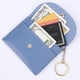 thumbnail image 5 of Bolso Porta Tarjetas Crédito para Mujer Piel Sintética Informal para Viajes Al Aire Libre (azul), 5 of 9