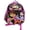 Pink 1, variant on Dora The Explorer NICK. JR Flowers Backpack, Large Rolling, Black (16")