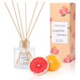 thumbnail image 1 of 100ml Scent Diffuser with 6 Fiber Sticks, 3.5 oz Reed Diffuser Set Aromatherapy Fragrance Diffusers Air Fresheners for Home Bedroom Bathroom (Grapefruit), 1 of 7