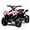 Pink, variant on Jojoka 6V Kids ATV Ride on Car, Battery Powered Electric Ride on Toys for Toddlers with LED Lights, Music, Forward/Backward & Wear-Resistant Wheels, for 2-5 Years Old Boys & Girls, Red