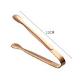 thumbnail image 1 of Pinza para hielo de acero inoxidable Pinza para azúcar y café dorada Pinza para alimentos Pinza para azúcar Pinza para hielo, 1 of 6