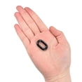 thumbnail image 3 of Uxcell 0.98 Inch Spring Oval Ring Round Snap Clip Trigger for Bag Purse Keychain, 6Pack Black, 3 of 6