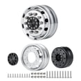 thumbnail image 4 of ZLight Easy To Replace And Install Rear Rim For 1/14 RC Car Style Long Service Life Rear Wheel Wheel Hub Silver, 4 of 6