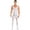 White, variant on YEAHDOR Mens Glossy Full Body Unitard Sleeveless Gym Sports Wrestling Singlet One Piece Bodystocking Bodysuit Jumpsuit Black M
