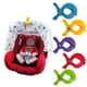 thumbnail image 1 of RV 5 clips para cochecito universal, cochecito de bebé, ganchos para mantas, clips de muselina y clips de juguete, funda para asiento de coche, 5 fundas de color, 5 uds. brillar Electrónica, 1 of 5
