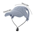 thumbnail image 3 of Pet Recovery Collar Soft Adjustable Cone Alternative Anti Lick Protective Collar, Lightweight Breathable Two Way Wear Design, For Cats Small Dogs Post Surgery Healing Care, 3 of 5
