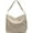 C02-beige, variant on Quilted Tote Bag for Women Puffer Hobo Handbag Lightweight Quilted Padding Shoulder Bag Nylon Padded Crossbody Bag