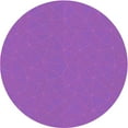 thumbnail image 1 of Ahgly Company Machine Washable Indoor Round Transitional Crimson Purple Area Rugs, 4' Round, 1 of 7
