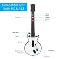 thumbnail image 4 of NEW Wireless Guitar Controller for PS3 & PC for Guitar Hero & Rockband (White,LP), 4 of 6