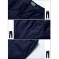 thumbnail image 5 of Matchstick Men's Chino Jogger Pants Elastic Waist Casual Pants, 5 of 6