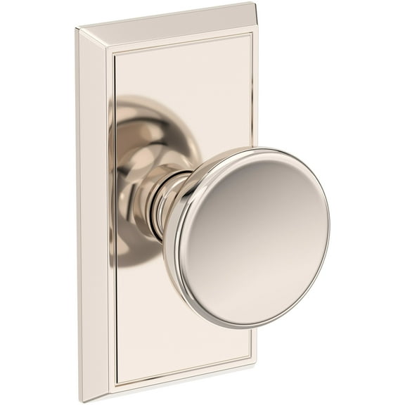 Baldwin Ps.Sol.Hfr Solvang Passage Door Knob Set - Nickel