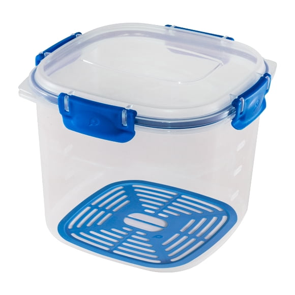 Contenedor para alimentos Clip'N'Lock Polimes 2 l Azul