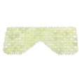 thumbnail image 1 of 1 Set Eye Cover Eco-friendly Smooth Edge Eye Protection Fine Texture Multipurpose Relieve Fatigue Natural Eliminate Puffiness Green Faux Jade Stone Eye Cover Home Supplies, 1 of 10