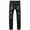 Black#3, variant on Mens Pants Clearance Plus Size Pants Men Trousers for Men High-end Stretch Nostalgic Frayed Slim-fit Jeans
