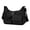 Style B - Black, variant on Crossbody Bag for Women Multi Pockets Messenger Shoulder Handbag Trendy Zipper Satchel Purse Nylon Water-resistant Lightweight Casual Travel Bags, Orange