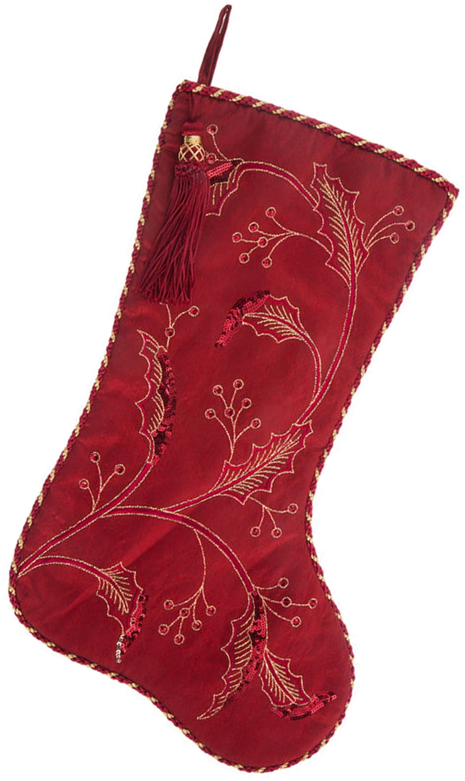 20" Long by Midwest CBK Christmas FLANNEL SHIRT STOCKING 