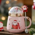 thumbnail image 5 of Tazas de café, tazas de Navidad, linda taza de café de Navidad, regalo de Navidad para mujeres, hombres, niños, oficina y personal Levamdar, 5 of 5