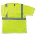 thumbnail image 2 of Ergodyne GloWearÂ® 8289 Type R Class 2 T-Shirt, Lime, M, 2 of 3