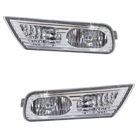 Garage-Pro Front Fog Light Set of 2 Compatible With 2007-2009 Acura MDX OE comparable Driver and Passenger Side
