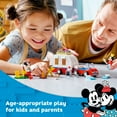 thumbnail image 5 of LEGO Disney Mickey Mouse and Minnie Mouse's Camping Trip 10777 Building Toy with Camper Van, Car & Pluto Figure, for Kids 4 Plus Years Old, 5 of 8