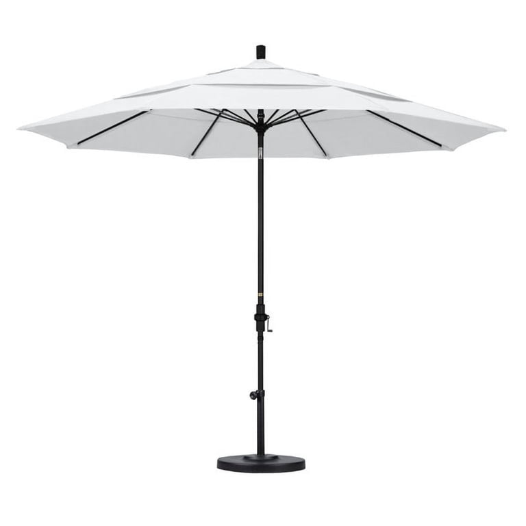California Umbrella 11' Patio Umbrella in White California Umbrella 11' Patio Umbrella in White
