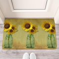 thumbnail image 2 of Vintage Sunflower Welcome Doormat for Indoor/Outdoor Entrance Vintage Sunflower Decoration Door Mat Kitchen Door Mat Bedroom Doormat 17x30 Inch, 2 of 6