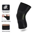 thumbnail image 5 of serony Sports Brace Support Protector Anti-odor Cycling Knee Pads for Running Workout Arthritis Joint Recovery, 5 of 5