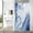 Navy, variant on Navy Blue Marble Small Stall Shower Curtain 36 x 72, Abstract Ombre Half Size Narrow Shower Curtain Set, 36 inch Modern Fabric Shower Curtains for Chic Luxury Bathroom Decor