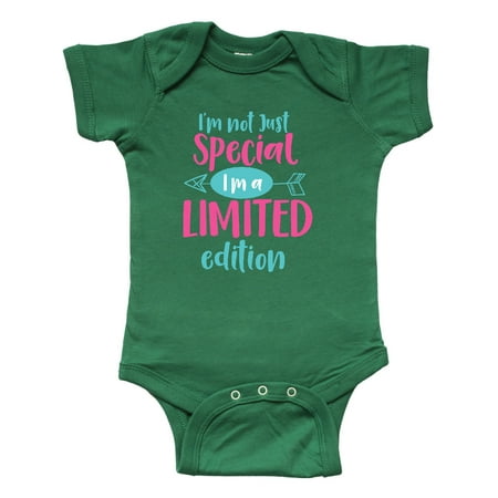 

Inktastic I m Not Special I m Limited Edition - Pink Blue Gift Baby Boy or Baby Girl Bodysuit