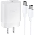 thumbnail image 1 of S24 S23 S22 S25 25W USB C Charger Super Fast Charging Type C Charger Cable 6FT for Samsung Galaxy S2, 1 of 9