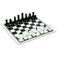 thumbnail image 1 of Ensemble d'Échecs en Verre Noir et Transparent - Roi de 3 Pouces - 32 Pcs d'Échecs, 1 of 5