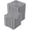 50 Interlocking Tiles, Gray, variant on YUSAZENS 50 Pack Interlocking Floor Tiles 12"X12", Soft PVC Non-Slip Mats with Drainage Holes, Modular Cushion Flooring Waterproof Easy to Clean, Black for Kitchen Bathroom Patio Pool Deck Garage Gym