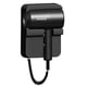 thumbnail image 1 of Secador de pelo para baño de hotel en casa de 1300 W, secador de pelo potente, aire frío y caliente, secador de pelo montado en la pared de 220 V (negro), 1 of 4