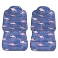 thumbnail image 2 of Sigee Flamingo for Universal Car Seat Covers, Premium Car Seat Protector Set for Cars, SUVs, Trucks, 2 of 5