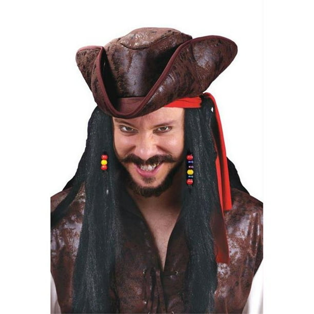 Costumes For All Occasions Fw8192 Wig 30 Inch Carribean Pirate