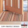 thumbnail image 3 of Brown Geometric Striped Pattern Door Rugs,Washable Non Slip Door Mats Indoor,Decorative Door Mats,Entry Mat Indoor for Entrance,Bedroom,Kitchen,Bathroom,17"x30", 3 of 6