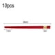 thumbnail image 2 of Juego de 10 pares de palillos chinos reutilizables de fibra de vidrio, palillos chinos rojos para comida, antideslizantes, fáciles de usar, 2 of 5