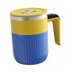 thumbnail image 2 of Taza de café con agitador automático Taza con agitador automático con tapa y asa Accesorio Mezclador eléctrico para otras bebidas Senderismo Viajes Amarillo Azul, 2 of 8