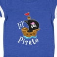 thumbnail image 4 of Inktastic Lil' Pirate Pirate Ship, Pink Bandana Boys or Girls Baby Bodysuit, 4 of 5
