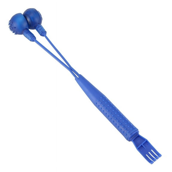 Plastic Blue 2 in 1 Magnetic Hammer Knock Massager Back Scratcher2Xk16873