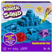 Kinetic Sand The One Only Sandcastle Set 1lb Sand, Moules Outils (Les couleurs varient)