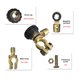thumbnail image 2 of Interruptor de corte rápido, aislador de desconexión antifugas, accesorios para coche (negro) Tmvgtek Accesorios para autos y motos, 2 of 4