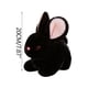 thumbnail image 5 of Juguete de peluche de conejo blanco | Muñeco de peluche redondo suave | Lindo diseño de conejito realista | Acento decorativo junto a la cama | Regalo de cumpleaños de Pascua | 15cm | 1 Pieza |, 5 of 7