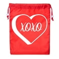 thumbnail image 2 of Valentine's Day Bags, Mini Drawstring Cinch Backpacks, Valentines Day Gift Bags, 2 of 2