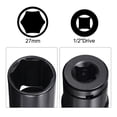 thumbnail image 3 of Unique Bargains Socket Accessory Set, 27mm Deep Socket 1/4' Hex Shank Impact Adapter with 1/2' Drive, 3 of 5