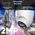 thumbnail image 3 of Dahua Cámara Domo Full Color HDW1209TLQN-A-LE Resolución 2 Mp Micrófono Integrado Lente de 2.8mm Fácil Instalación Protección IP67 Ideal para Exterior 20 Metros de Iluminación Color Blanca, 3 of 7